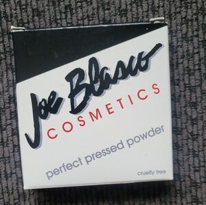 NIB Joe Blasco Cosmetics Perfect Pressed Powder Compact Mirror Light Finish #3A1
